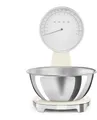 Produktbild: Smeg KSF01CRWW 50's StyleAnaloge & Digitale Portionswaage, Vollsichtskala