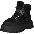 Produktbild: Buffalo Boot Damen ASPEN COM MID schwarz Streetwear Kunstleder, Textil EU39 - Schwarz - 39