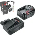 Produktbild: Bosch Akku Starter Set 18V 1x 4,0 Ah + 1x Power for all 18V Ladegerät AL 18V-44