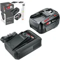 Produktbild: Bosch Akku Starter Set 18V 1x 4,0 Ah + 1x Power for all 18V Ladegerät AL 18V-44