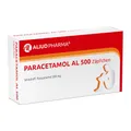 Produktbild: Paracetamol AL 500 Zäpfchen bei akuten Schmerzen und Fieber