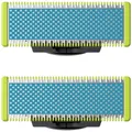 Produktbild: 2er Multipack Philips Bodycare OneBlade Blau, Grün 2 St.