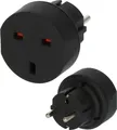 Produktbild: Brennenstuhl Reisestecker Kupplung GB + Stecker DE, Blister-Karte