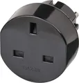 Produktbild: Brennenstuhl Reisestecker Reiseadapter Euro Steckdose England Stecker Schwarz