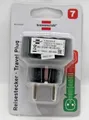 Produktbild: Brennenstuhl Reisestecker Euro Steckdose England Stecker Schwarz 170739