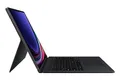 Produktbild: Samsung Book Cover Keyboard EF-DX915 für das Galaxy Tab S9 Ultra, Zweiteiliges Tablet Keyboard, QWERTZ-Tastatur, Funktionstasten, POGO-Pin Anschluss, Touchpad, S Pen Fach, Black