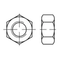 Produktbild: Reyher  Sechskantmuttern ISO 4032 Messing M 4 Ms (100 Stück)