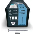Produktbild: Tox TIMBR 8,0 x 40 TK (100 Stk.) (100 Schrauben pro Stück) (112080418040)