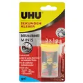 Produktbild: UHU blitzschnell MINIS gel Sekundenkleber 3x 1,0 g, 3 St.