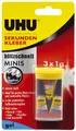 Produktbild: UHU® 45370 SEKUNDENKLEBER blitzschnell MINIS gel 3x1 g