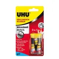 Produktbild: UHU SEKUNDENKLEBER MINIS GEL 3 TUBEN A 1 GRAMM NEU OVP