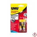 Produktbild: UHU Sekundenkleber Gel blitzschnell Minis extrem stark 3x1g