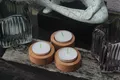 Produktbild: Teelichthalter aus Holz | Kerzenhalter Kerzenständer | mit Teelicht | Ständer