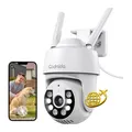 Produktbild: Codnida Überwachungskamera Q30S 2K WLAN 360 Nachtsicht 3MP mit 2-Wege-Audio, PIR