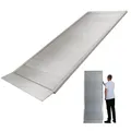 Produktbild: TRUTZHOLM 1 x Breitrampe 214 x 74 cm Traglast 600 kg Alu grau geriffelt Auffahrrampe Eventrampe Laderampe