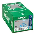 Produktbild: SPAX Senkkopf T30 Vollgewinde, 6x70, Blank, 4CUT, 100 Stk