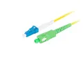 Produktbild: Lanberg SM LC/UPC-SC/APC SIMPLEX 3,0 mm LSZH G657A1 2 m gelbes Glasfaser-Patchka