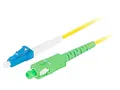 Produktbild: FO-LUSA-SS11-0020-YE LWL-Patchkabel LC/UPC,SC/APC 2m Lichtwellenleiter: 9/125um