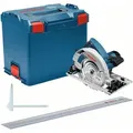 Produktbild: Bosch Handkreissäge Gks 85 G + Fsn 1400, Incl. Kreissägeblatt, Zubehör, L-boxx