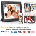 Produktbild: Digitalbilderrahmen WiFi 10,1 Zoll 1280x800 Touchscreen