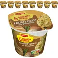 Produktbild: Maggi Fertiggericht 5 Minuten Terrine, Kartoffelbrei m. Steinpilzen, je 43g, 8 Stück