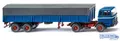 Produktbild: Wiking Mercedes Benz Pritschensattelzug azurblau 051405