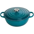 Produktbild: Le Creuset La Marmite Signature 26 cm Deep Teal