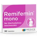Produktbild: Remifemin mono 30 Tabletten - Medikament für Wechseljahre - bei leichten bis mittleren Wechseljahresbeschwerden - hormonfrei - pflanzliches Arzneimittel