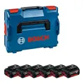 Produktbild: Bosch Akkupack 6x GBA 18V 4,0Ah mit L-BOXX