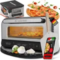 Produktbild: Heidenfeld Pizzaofen Pizzaboss | Elektrischer Pizza Ofen - Backofen - Pizzabackofen - Pizzamaker - inkl. Pizzastein & Pizzaschieber - Bis 450° C