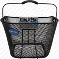 Produktbild: Fischer (50376) Fahrradkorb Korb schwarz maximale Tragkraft 5 kg Draht abnehmbar
