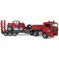 Produktbild: BRUDER 02774 MAN TGA Tieflader und Manitou Teleskoplader MLT 633