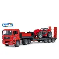 Produktbild: BRUDER 02774 MAN TGA Tieflader und Manitou Teleskoplader MLT 633
