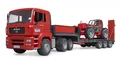 Produktbild: BRUDER, MAN TGA 6x4 mit Geräteträger und Teleskop MANITOU MLT 633, 1/16, BRU2774