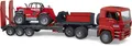 Produktbild: Bruder Spielfahrzeug Lader MAN TGA Tieflader Manitou Teleskoplader MLT 633 02774