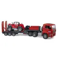 Produktbild: BRUDER® 02774 MAN TGA Tieflader und MANitou Teleskoplader MLT 633