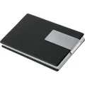 Produktbild: 1-10x WEDO Visitenkartenbox Good Deal, Aluminium/PVC (schwarz) SPARE BIS ZU 55%