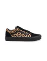 Produktbild: Vans Old Skool Damen-Sneaker, Leopardenmuster, Schwarz, Größe 38,5