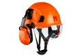 Produktbild: Mustbau Schutzhelm EN397, Arbeitshelm Mit Ohrschutz und Schutzbrille Set, ABS, 53- 63cm verstellbar