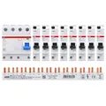 Produktbild: ABB FlexLine Set 8x SX201-B16 LS-Schalter + FX204 A-40A/0.03 FI + PSX3/24N