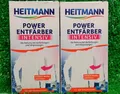 Produktbild: (19€/kg) 2x Heitmann POWER ENTFÄRBER (2x250g) INTENSIV alle Temperaturen Vers.0€