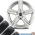 Produktbild: 4x Alu Ganzjahresreifen Kompletträder für VW Touran Reifen 225/45R17 Michelin