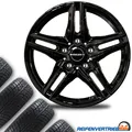 Produktbild: 4x Alu Ganzjahresreifen Kompletträder für BMW 3er Rei. Reifen 225/45R17 Michelin