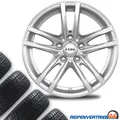 Produktbild: 4x Alu Ganzjahresreifen Kompletträder für VW Passat Reifen 225/45R17 Michelin