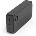 Produktbild: Hama Power Pack 20000mAh 2X USB-C 1X USB-A Black Powerbank