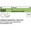 Produktbild: Reyher Sechskant-hutmuttern Din 1587 6 M 16 Galv. Verzinkt (25)