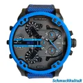 Produktbild: Diesel Uhr Mr. Daddy 2.0 DZ7434 Herren Chronograph Nylon Silikon Blau