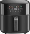 Produktbild: HOMCOM-Heißluftfritteuse-Stahl, Kunststoff-41L x 32,5B x 32H cm-Schwarz