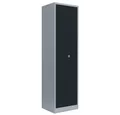 Produktbild: Steelboxx Mehrzweckschrank Spind Kleider Wäsche Putzspind Mehrzweckspind 2 Abteile 180x50x50cm (1-St) Komplett verschweißt und montiert - keine Montage erforderlich