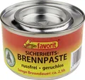 Produktbild: favorit Brennpaste Favorit Sicherheitsbrennpaste in der Dose 200 g, 0.2 l